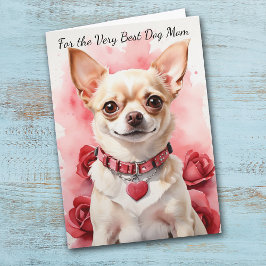 Chihuahua Hund du gör mitt Svan-kort Helgkort