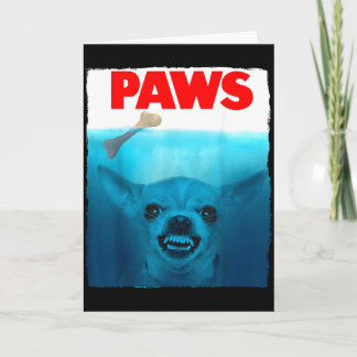 Chihuahua hund fötter söt film plakat husdjur roli kort