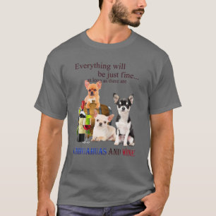 Chihuahua Hund Funny Retro Stil ger Underbar idé T Shirt