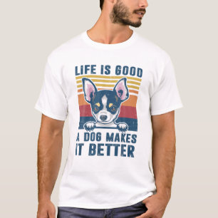 Chihuahua Hund Gifts Funny Chihuahua Hund Pappa Ma T Shirt