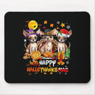 Chihuahua Hund Happy halloween Thanksgiving Merry Musmatta