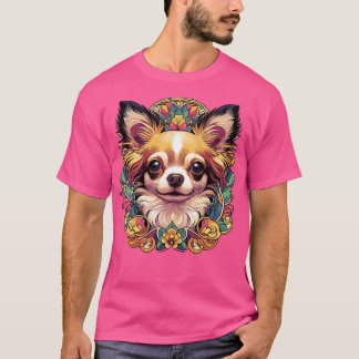 Chihuahua Hund Hundälskares Design T Shirt