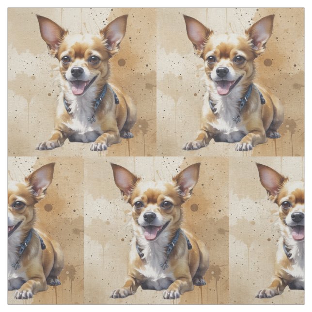 Chihuahua hund husdjur djur tyg (Provkarta)