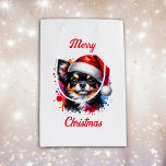 Chihuahua-Hund i jultomten<br><div class="desc">Om du kärlek Chihuahua och vill ha en söt julklapp,  så kör du! Cute Vattencolor stil ai art chihuahua i Santa Hat.</div>