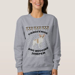Chihuahua hund jul Hund Hugger T Shirt