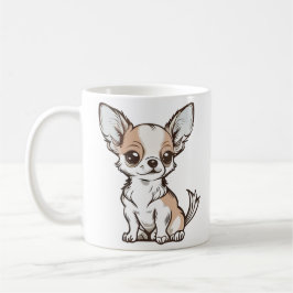 Chihuahua Hund Kaffemugg