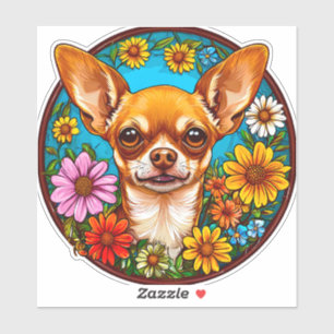 Chihuahua hund klistermärken