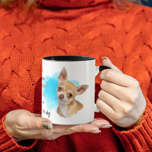 Chihuahua Hund Loyal Friend Mugg (Skapare uppladdad)