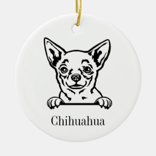Chihuahua hund ornament