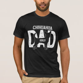 Chihuahua Hund Pappa Puppy Pappa T Shirt
