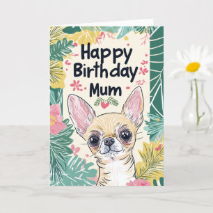 Chihuahua Hund Pawfect-dagen - Grattis på födelsed Kort