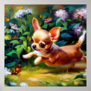 Chihuahua Hund Poster