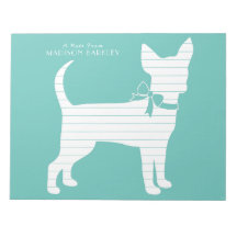 Chihuahua Hund Puppy Anteckningsblock