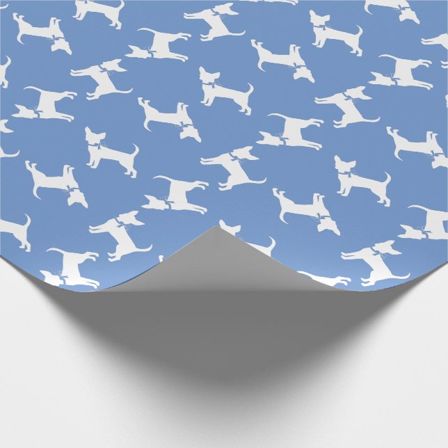 Chihuahua Hund Puppy Presentpapper (Hörn)