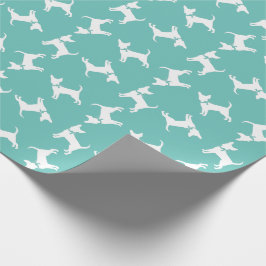 Chihuahua Hund Puppy Wrapping Papper Presentpapper