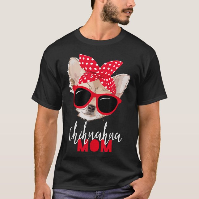 Chihuahua Hund T Shirt (Framsida)