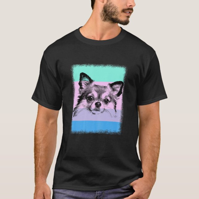 Chihuahua - Hund T Shirt (Framsida)