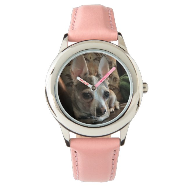 Chihuahua Hund Watch Armbandsur (Framsida)