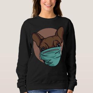 Chihuahua Hund Wearing Mask Animal Print Chihuahua T Shirt