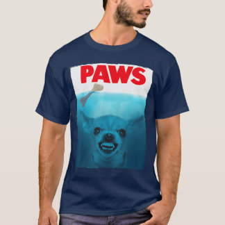 Chihuahua hundfötter söta filmplansch Husdjur Roli T Shirt