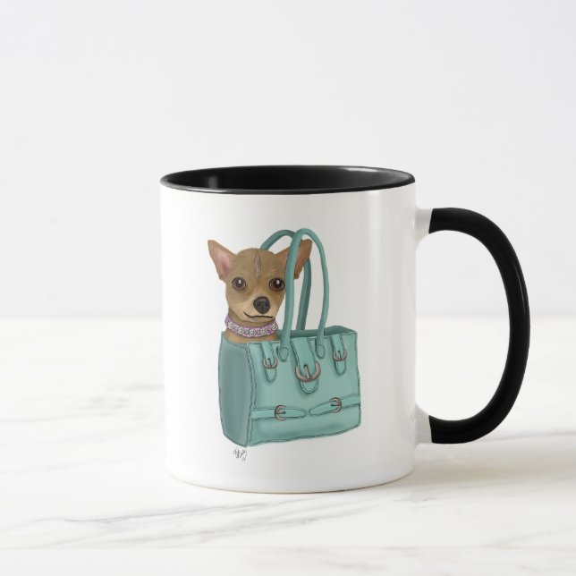Chihuahua i bag mugg (Höger)