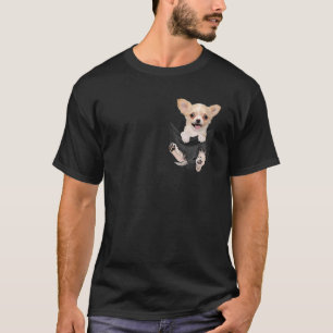 Chihuahua i din Pocket Hundar te T Shirt