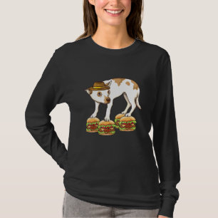 Chihuahua i en balancing på hamburgers Dank Member T Shirt