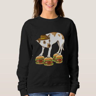 Chihuahua i en balancing på hamburgers Dank Member T Shirt