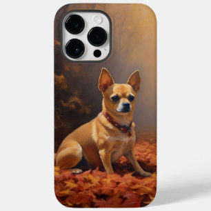 Chihuahua i Höst löv Fall Inspire