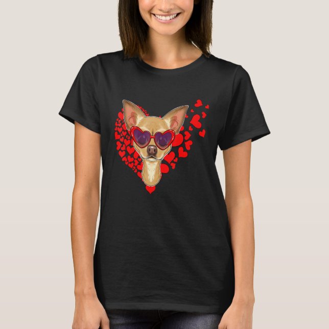 Chihuahua I Hund I Chihuahua T Shirt (Framsida)