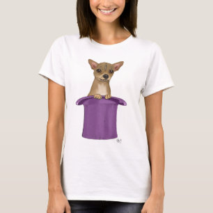 Chihuahua i Top hat Tee