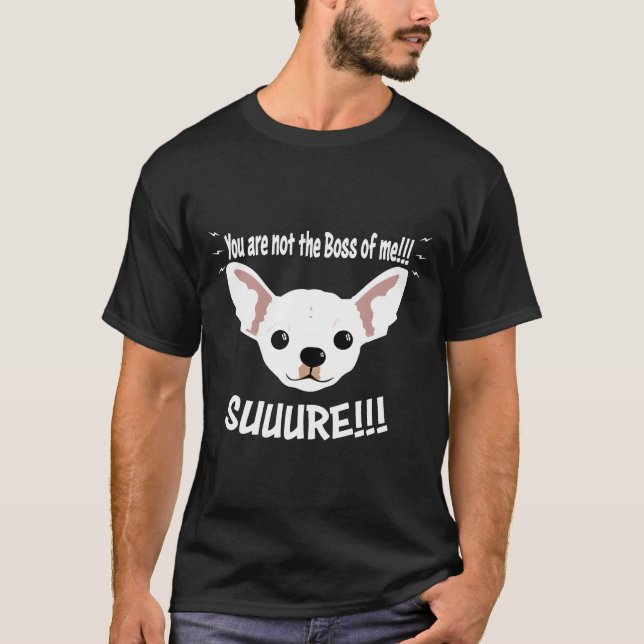 Chihuahua inte Chef i mig T Shirt (Framsida)