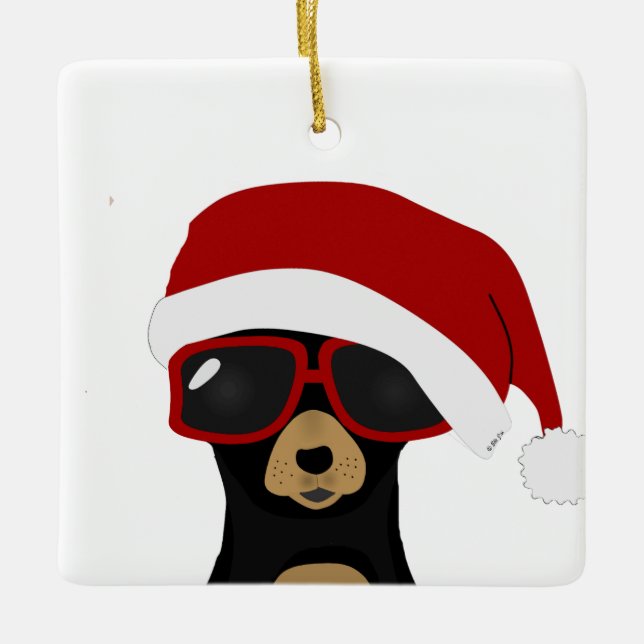 Chihuahua jul Ornament (Framsida)