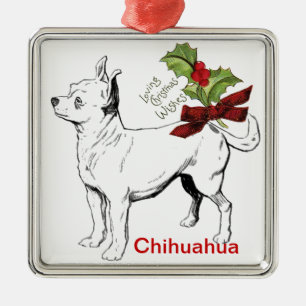 Chihuahua jul Ornament