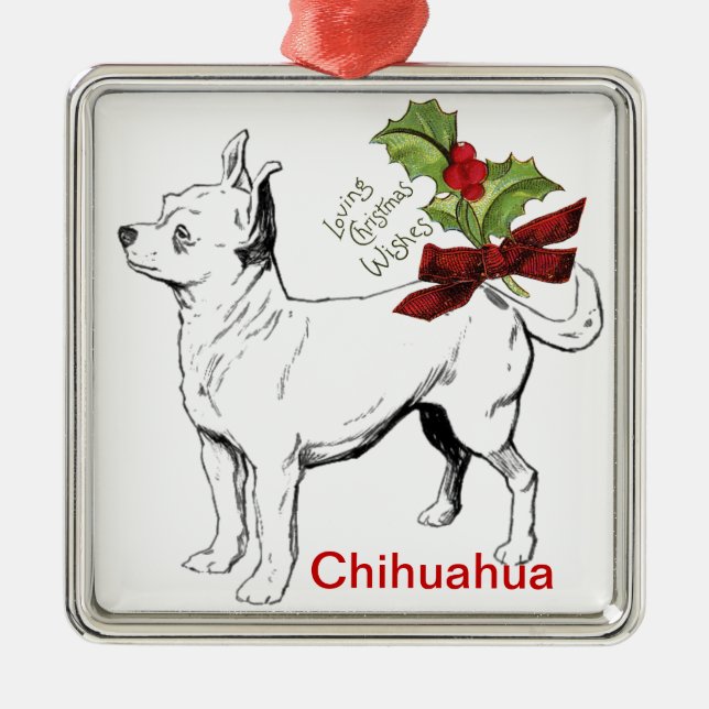 Chihuahua jul Ornament (Framsidan)
