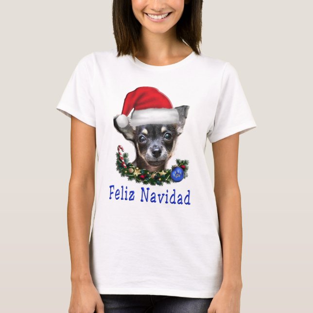 Chihuahua-jul T Shirt (Framsida)