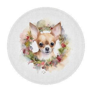 Chihuahua jul Utandning Festive Valp