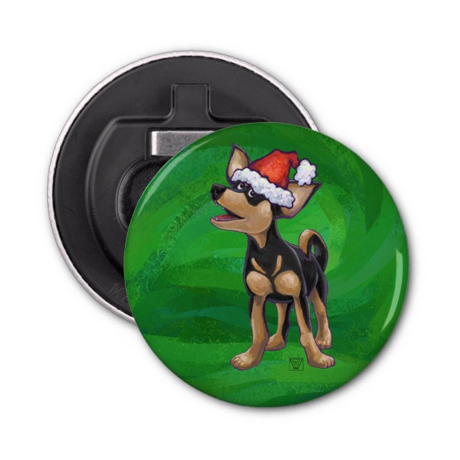 Chihuahua-julen på Grönten Flasköppnare (Framsidan)