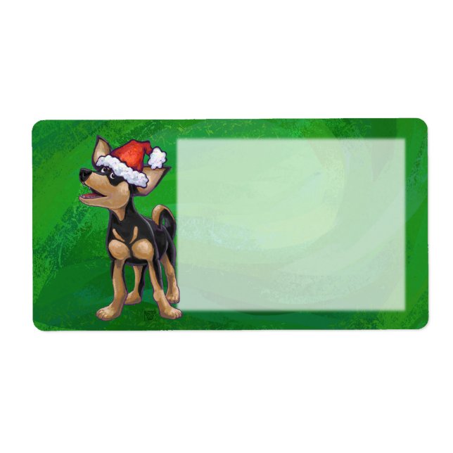 Chihuahua-julen på Grönten Fraktsedel (Framsidan)