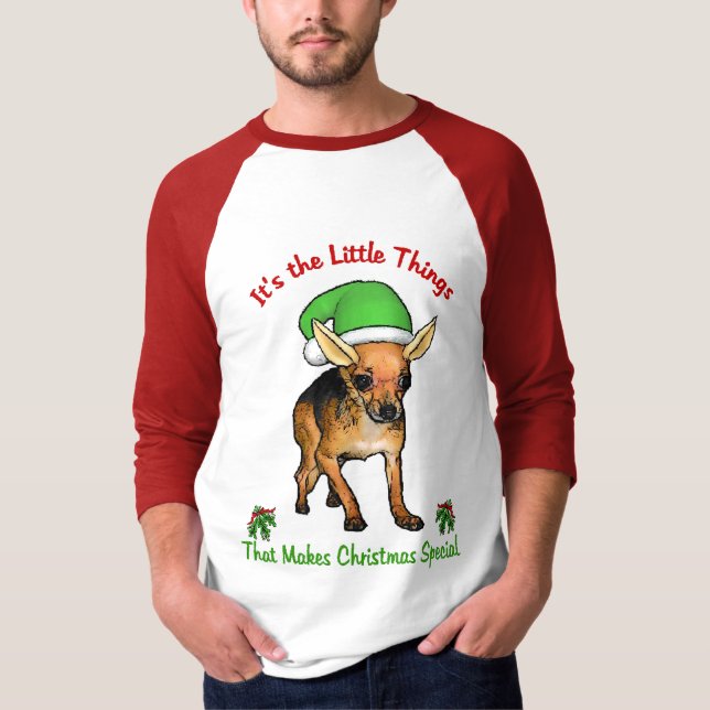 Chihuahua-julklappar Tee Shirt (Framsida)