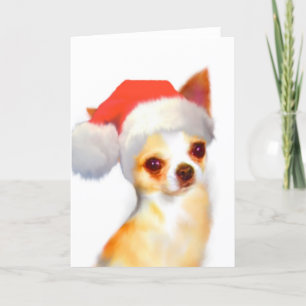 Chihuahua-julkort Helgkort