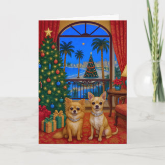 Chihuahua julkort helgkort