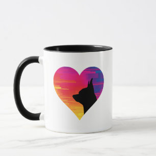 Chihuahua-kaffe mugg