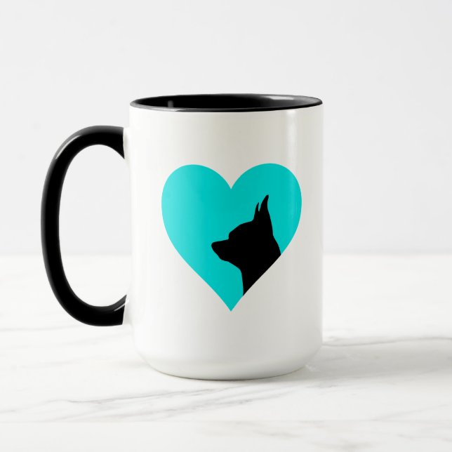 Chihuahua-kaffe mugg (Vänster)