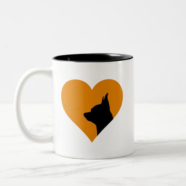 Chihuahua-kaffe mugg (Vänster)
