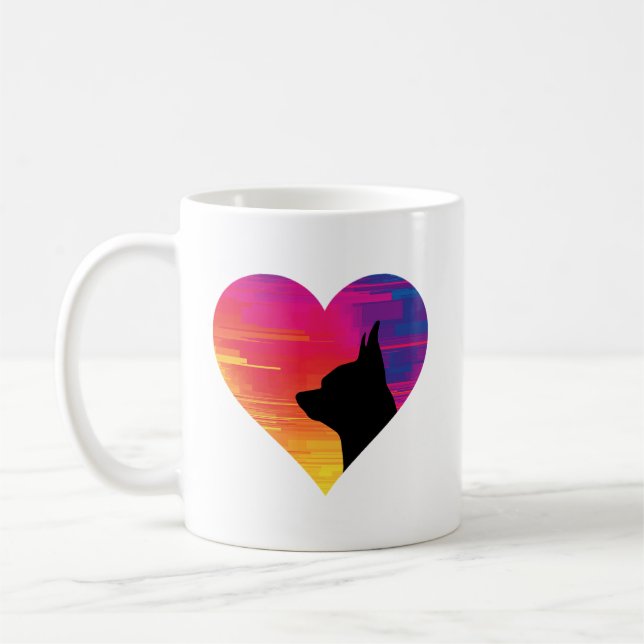 Chihuahua Kaffemugg (Vänster)