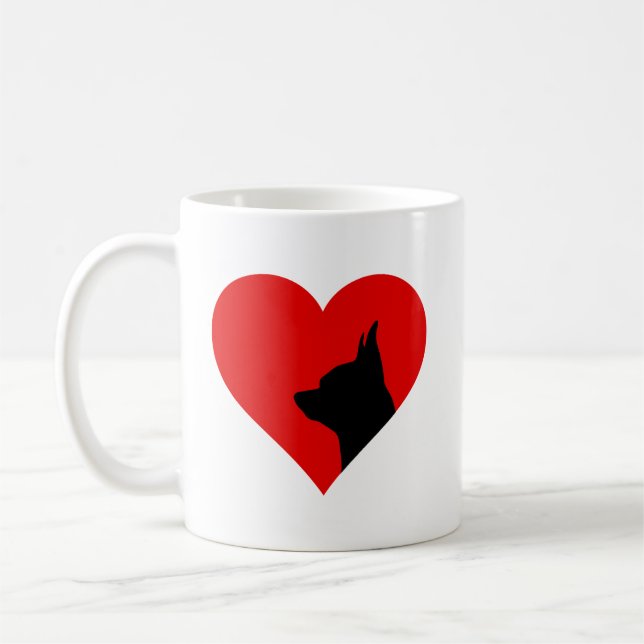 Chihuahua Kaffemugg (Vänster)