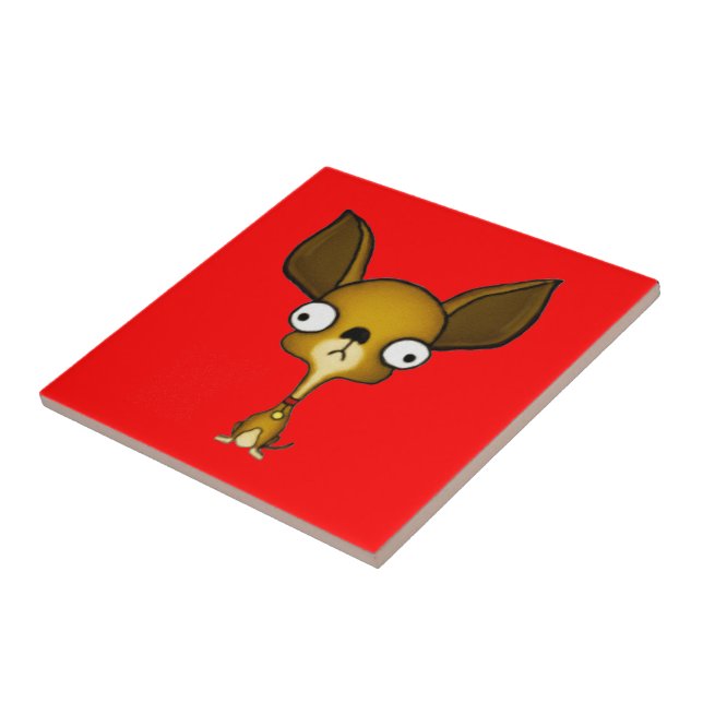 Chihuahua Kakelplatta (Sidan)