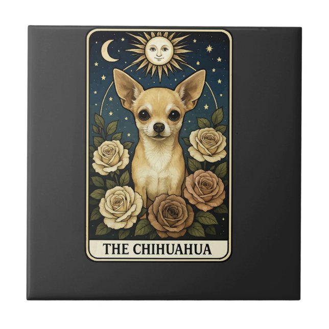 Chihuahua Kakelplatta (Framsidan)