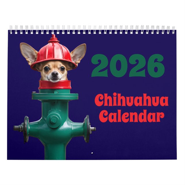Chihuahua-kalender Kalender (Omslag)
